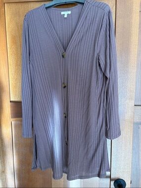 Maurices Ribbed Knit Top - Mauve